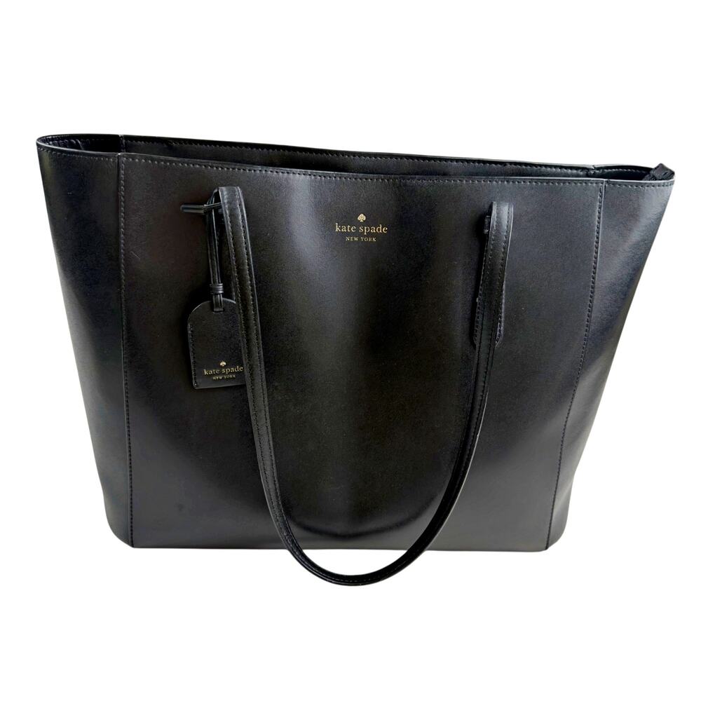 Kate Spade Schuyler Medium Tote in Black (001) 14.11.5x6 Laptop Travel *READ*